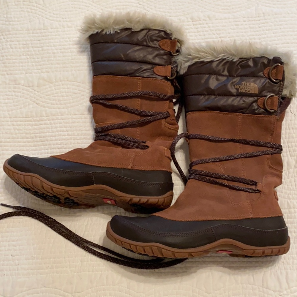 North Face Jozie Purna Waterproof Insulated Faux Fur Collar
